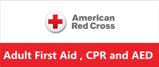 (RED CROSS) Adult First Aid/CPR/AED Certificate